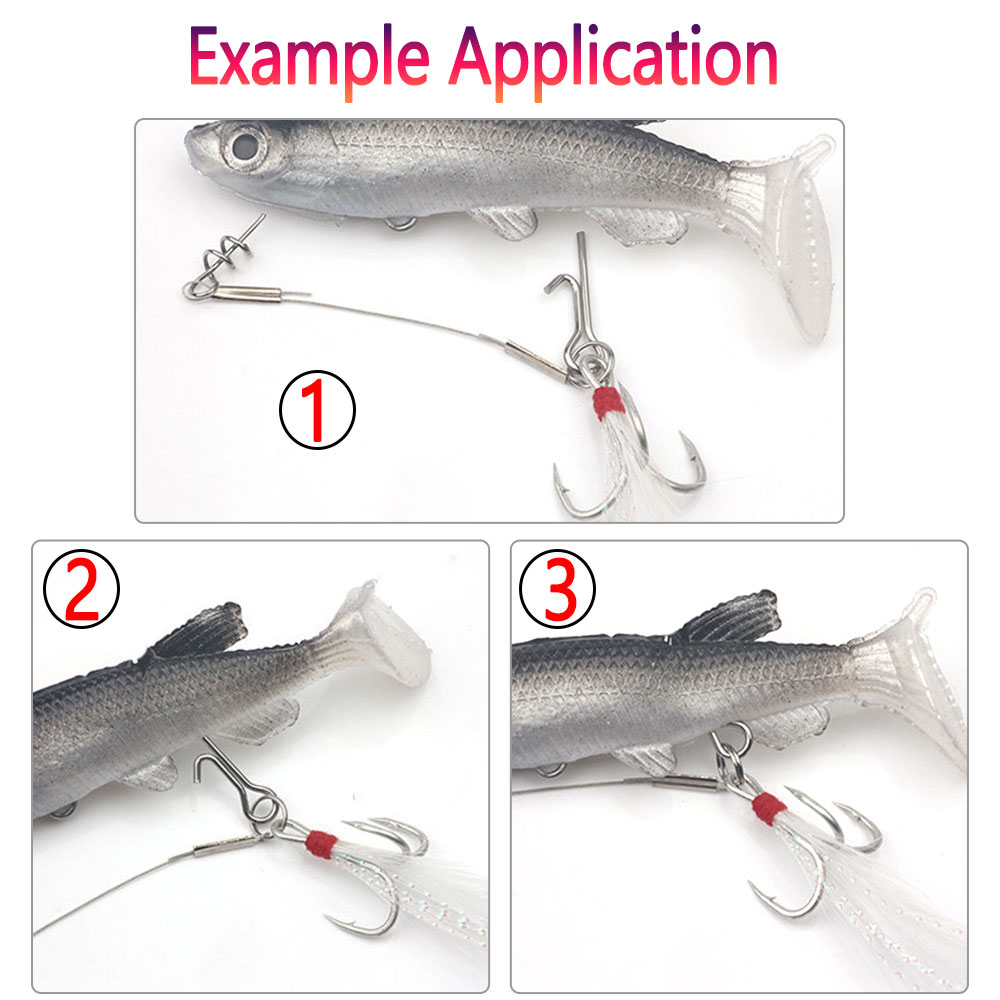 50/100pcs Fishing Bait Stinger - Fishing Line Cutter 评论和价格